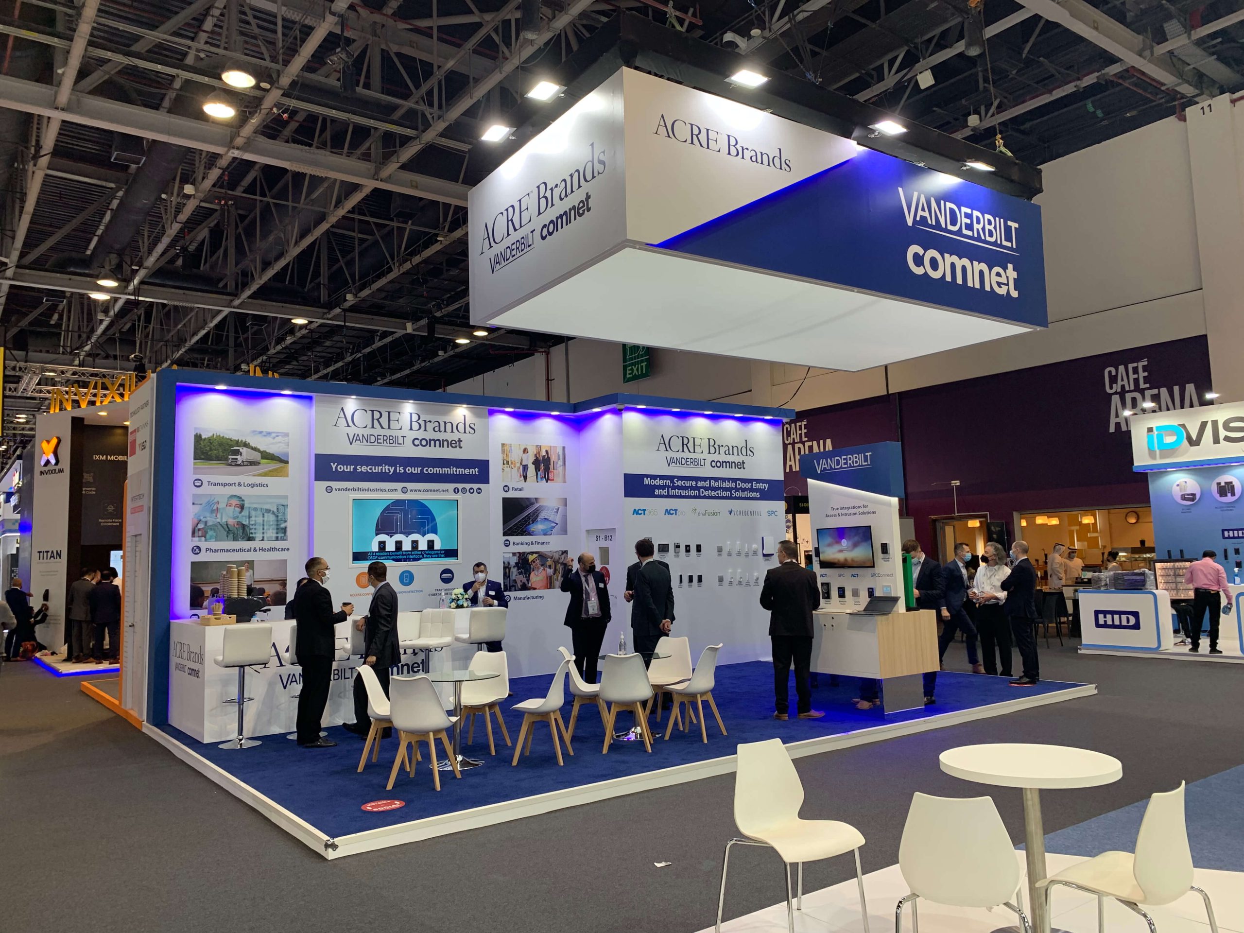Bespoke exhibition stand design for bathroom company at Grand Designs Live