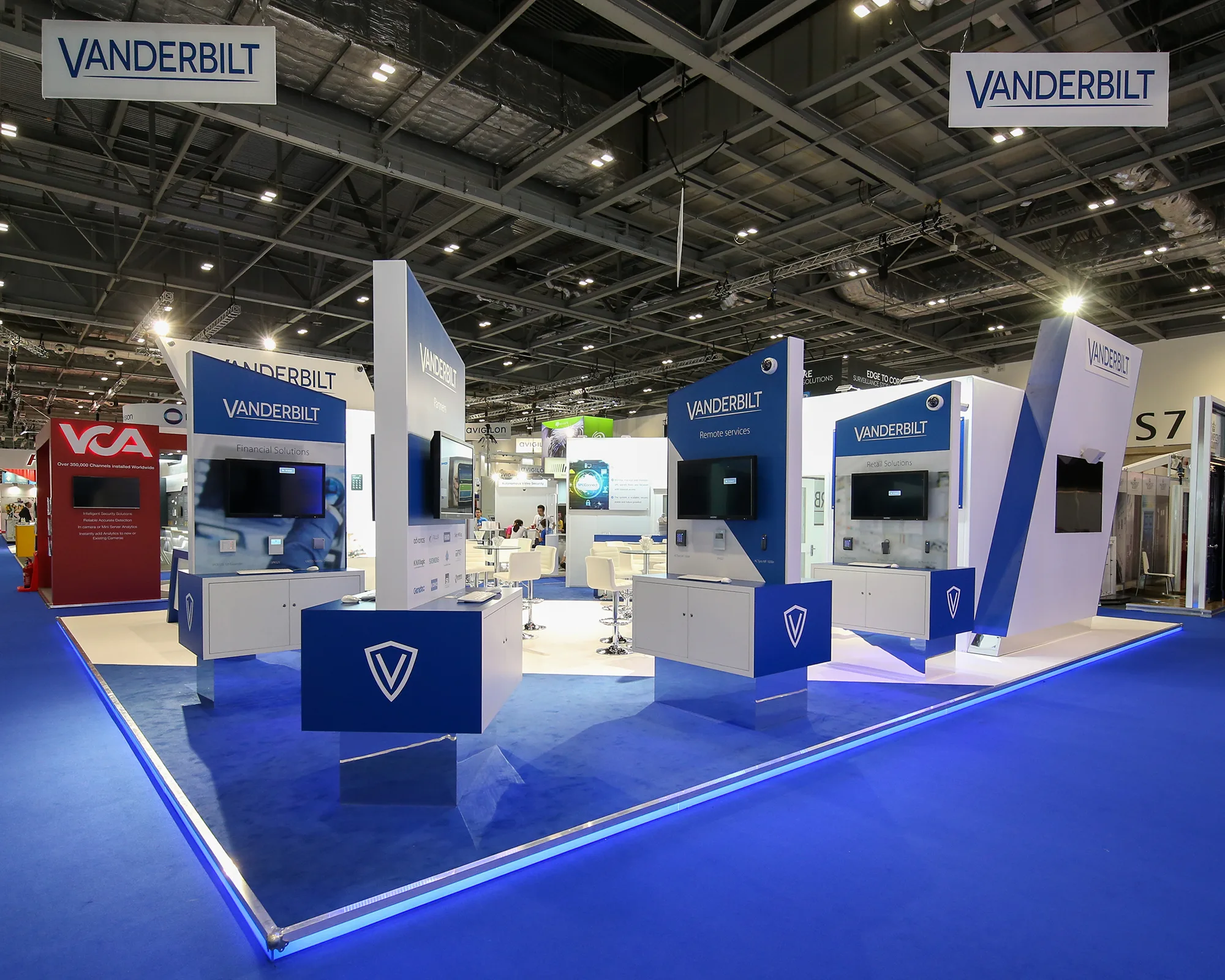 International Security Expo exhibition stand